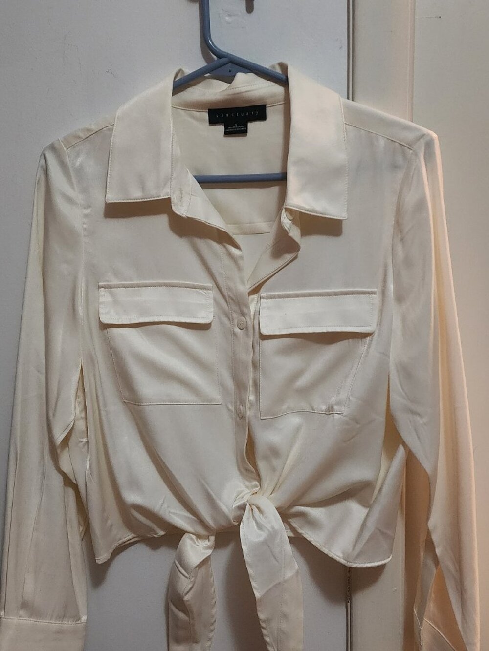 SANCTUARY lifetime shirt in chalk Size S